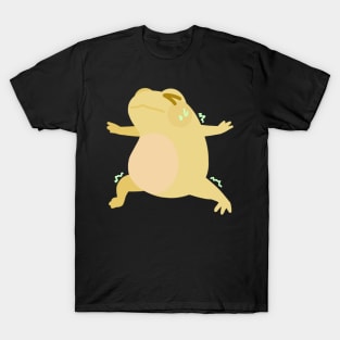 A Yellow Frog Practicing Kung Fu T-Shirt